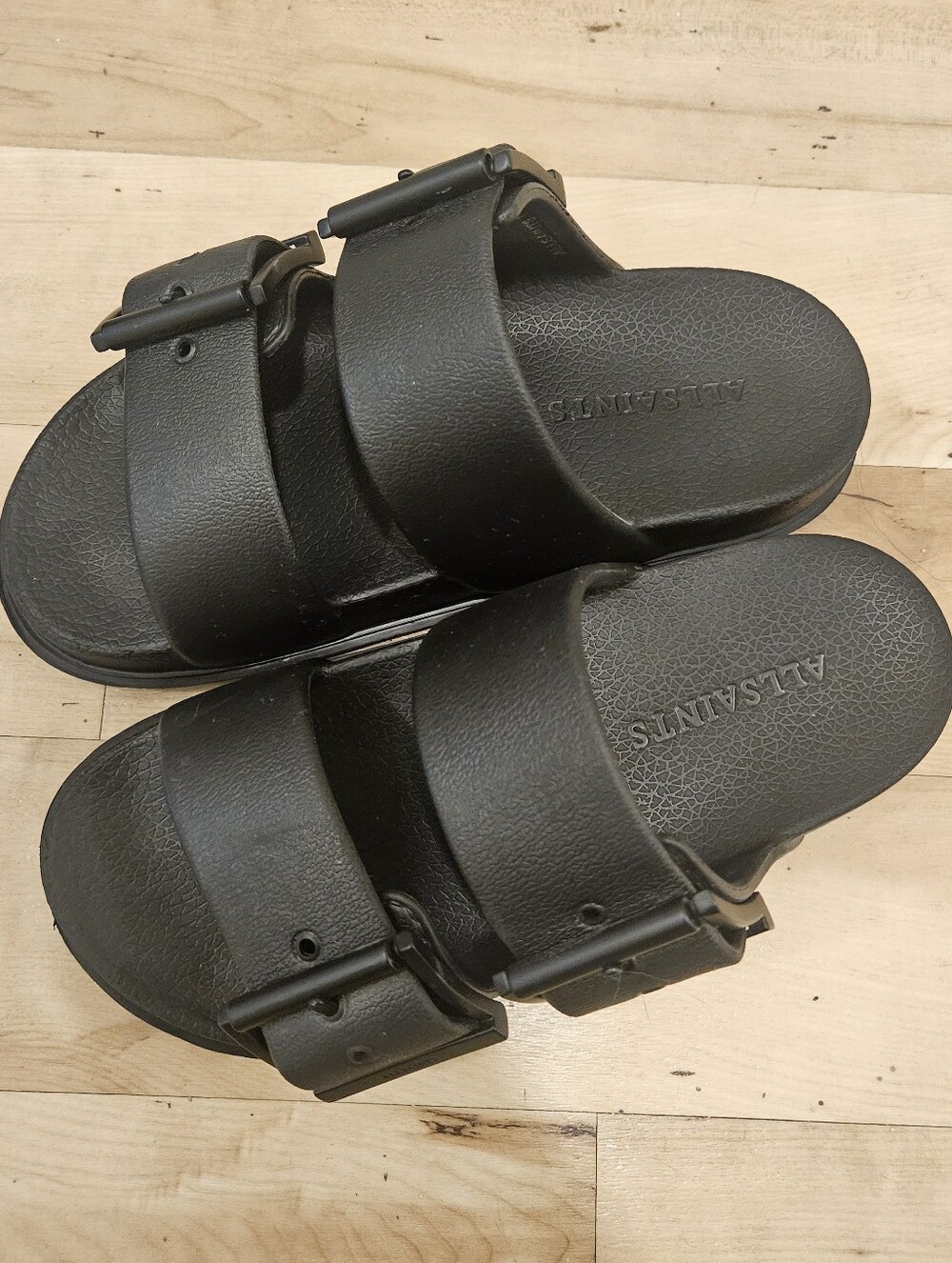 All Saints Sian Buckle Sandals - Picture 3 of 7